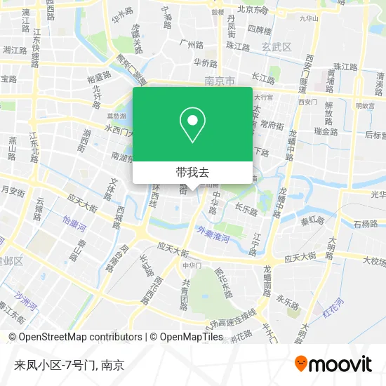 来凤小区-7号门地图