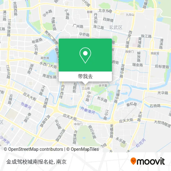 金成驾校城南报名处地图