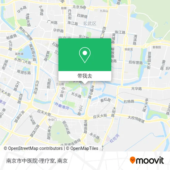 南京市中医院-理疗室地图