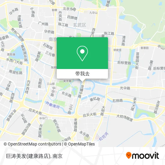 巨涛美发(建康路店)地图