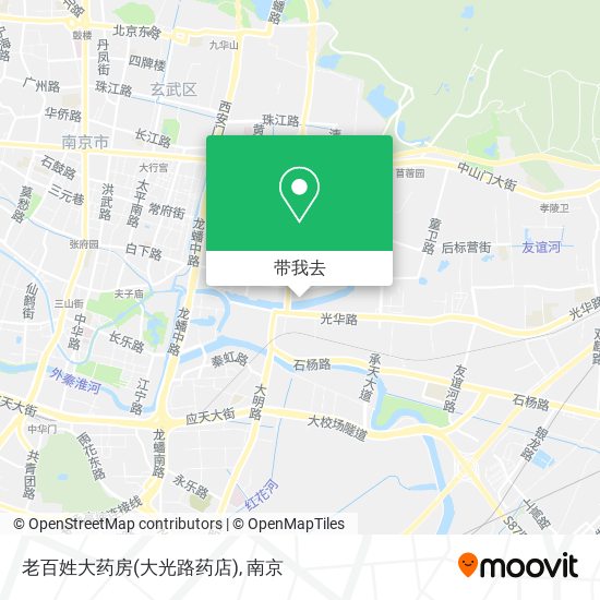 老百姓大药房(大光路药店)地图