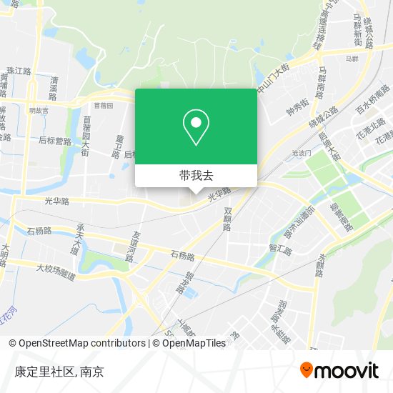康定里社区地图
