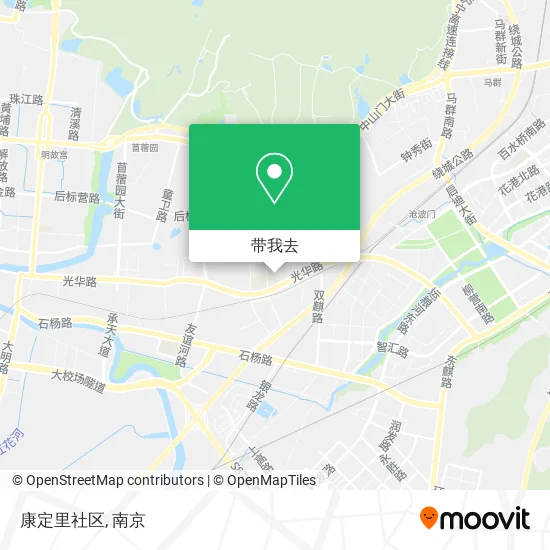 康定里社区地图