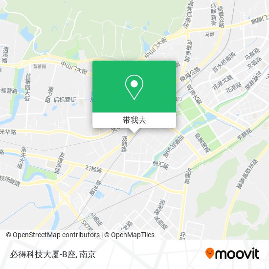 必得科技大厦-B座地图