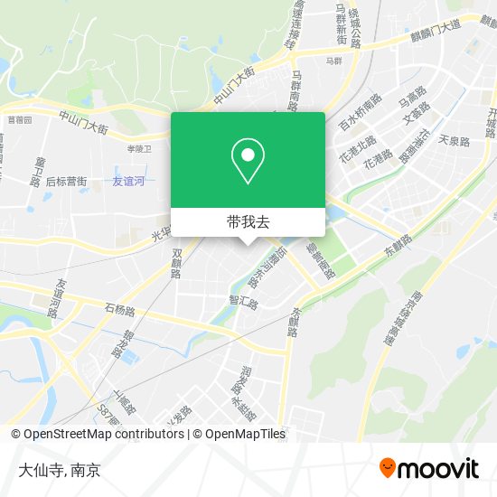 大仙寺地图