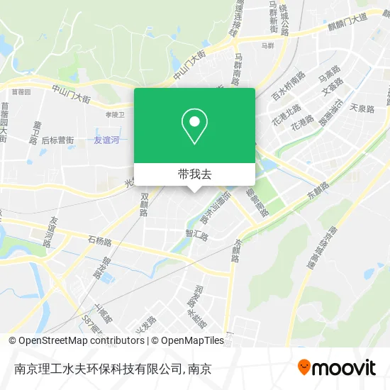 南京理工水夫环保科技有限公司地图
