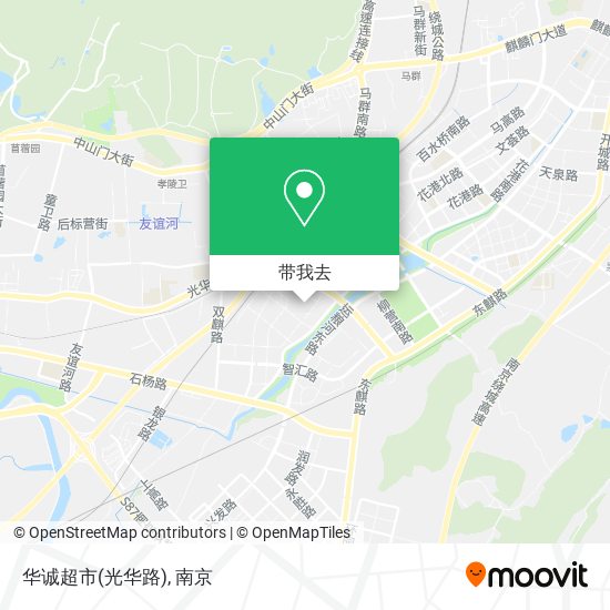华诚超市(光华路)地图