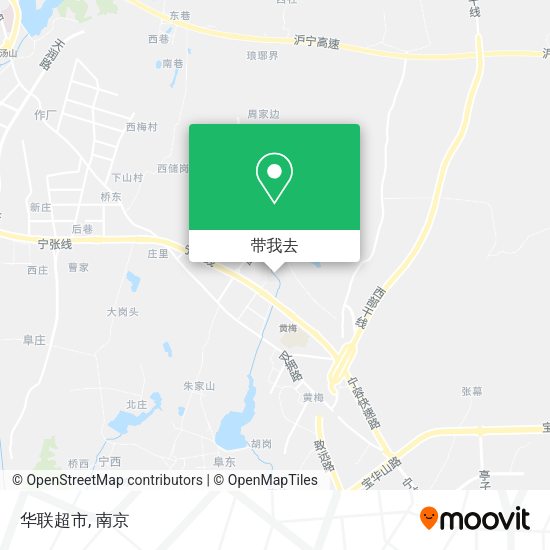 华联超市地图