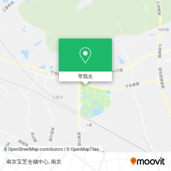 南京宝芝仓储中心地图