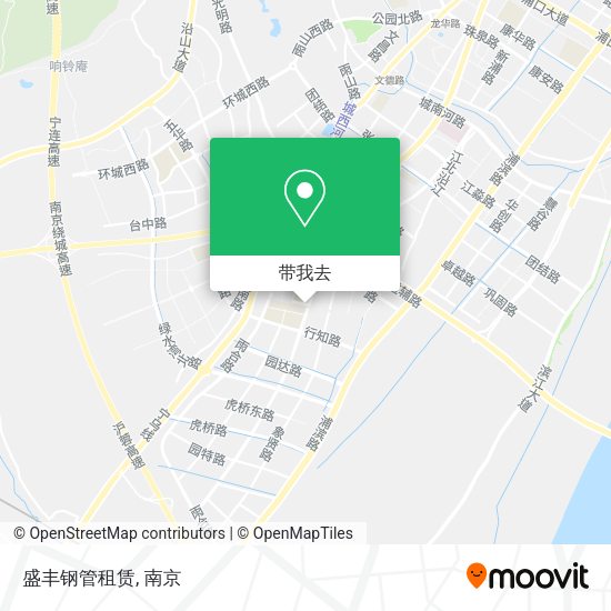 盛丰钢管租赁地图