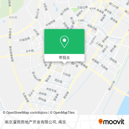 南京濛雨房地产开发有限公司地图