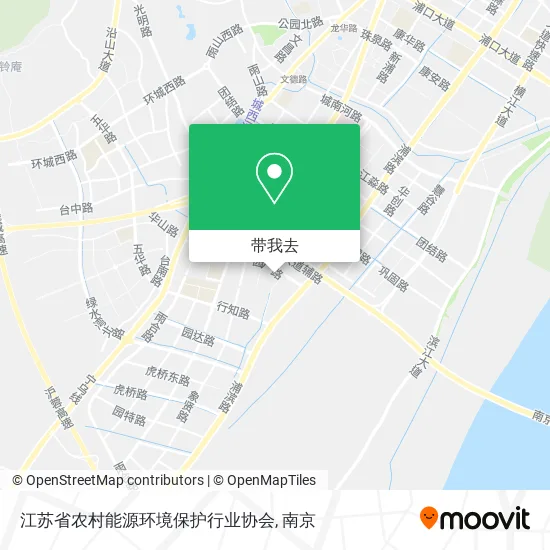 江苏省农村能源环境保护行业协会地图