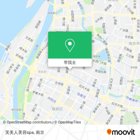 芙美人美容spa地图