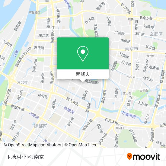 玉塘村小区地图