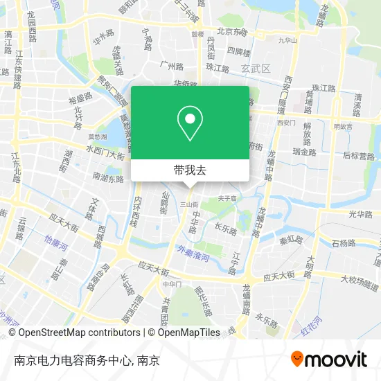 南京电力电容商务中心地图