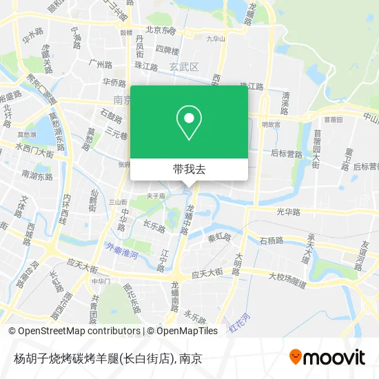 杨胡子烧烤碳烤羊腿(长白街店)地图