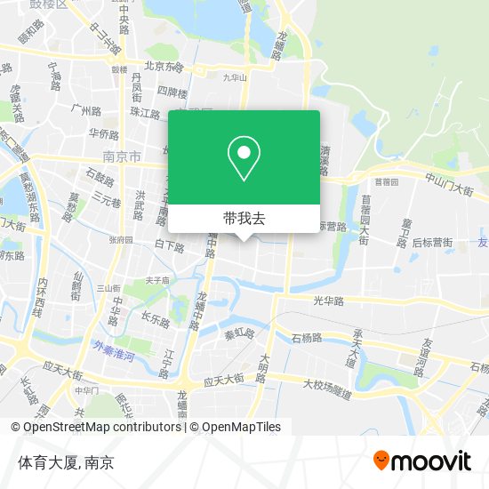 体育大厦地图