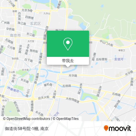 御道街58号院-1幢地图