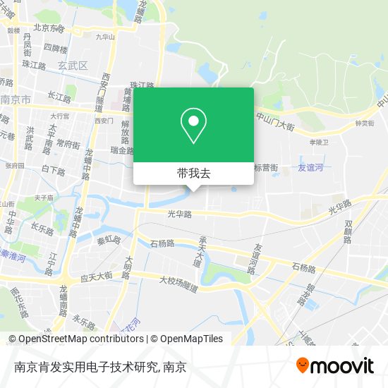 南京肯发实用电子技术研究地图