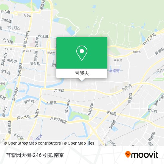 苜蓿园大街-246号院地图
