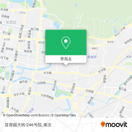 苜蓿园大街-246号院地图