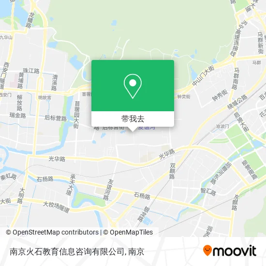 南京火石教育信息咨询有限公司地图