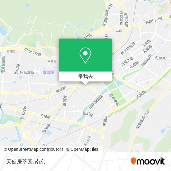 天然居萃园地图