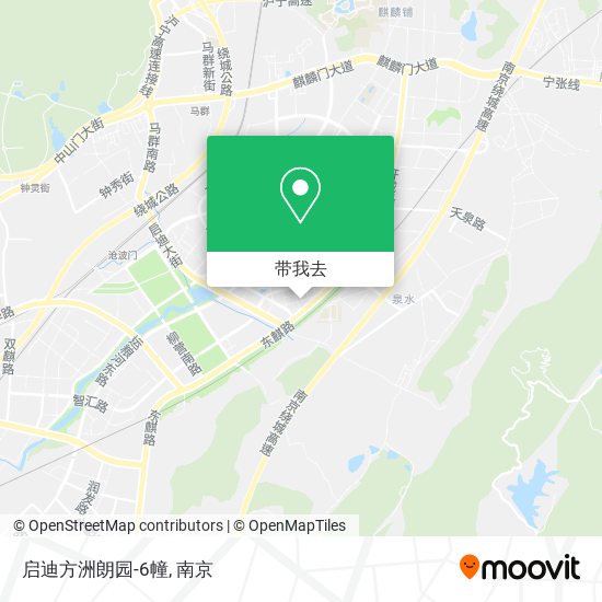 启迪方洲朗园-6幢地图