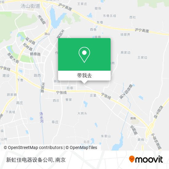 新虹佳电器设备公司地图