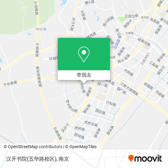 汉开书院(五华路校区)地图