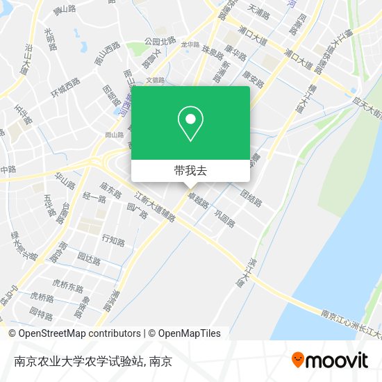 南京农业大学农学试验站地图
