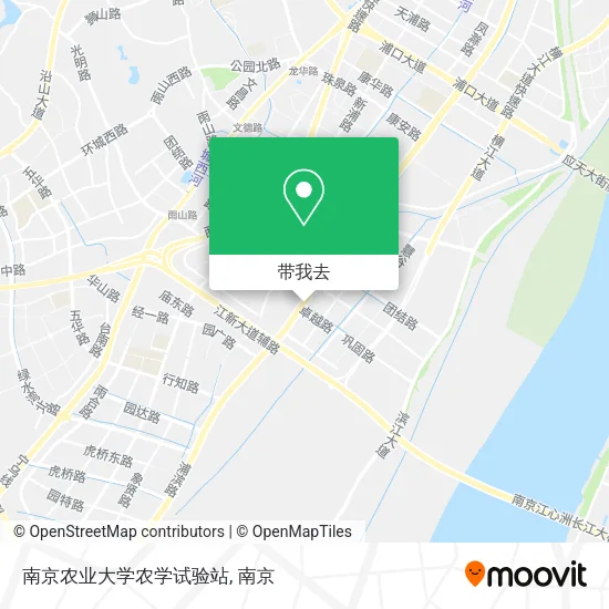 南京农业大学农学试验站地图