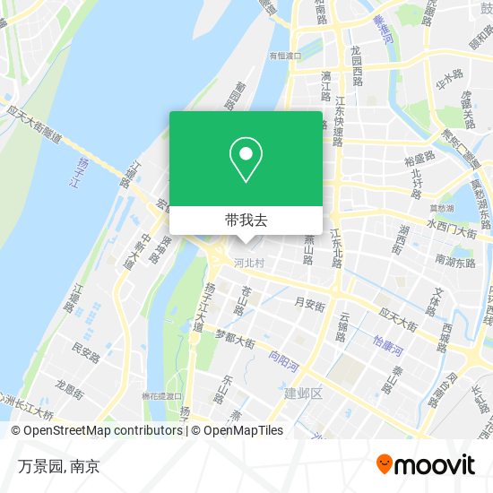 万景园地图
