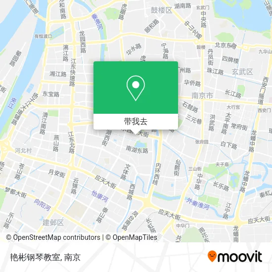 艳彬钢琴教室地图