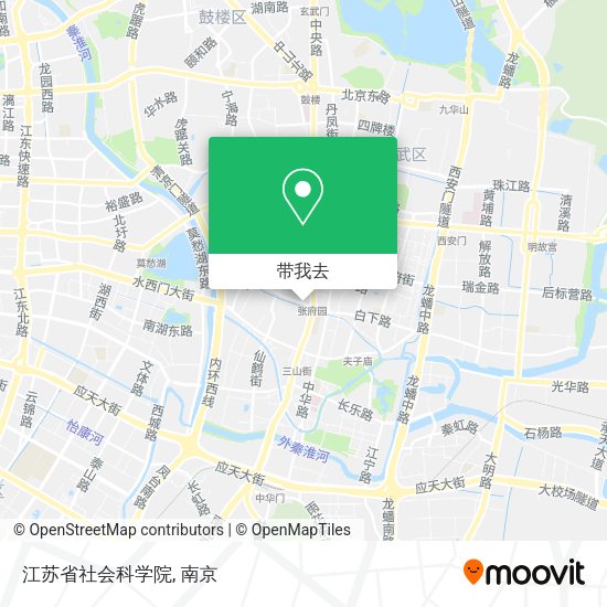 江苏省社会科学院地图