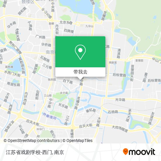 江苏省戏剧学校-西门地图