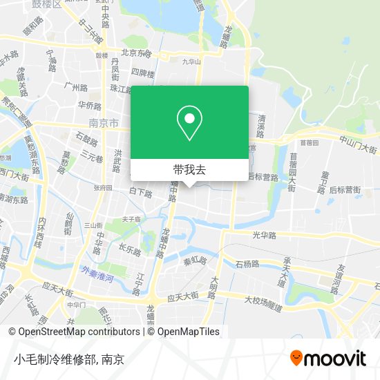 小毛制冷维修部地图