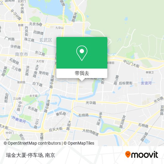 瑞金大厦-停车场地图