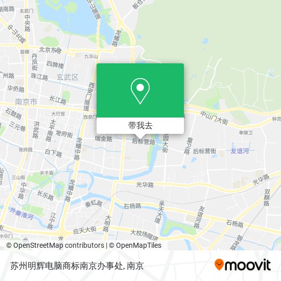 苏州明辉电脑商标南京办事处地图