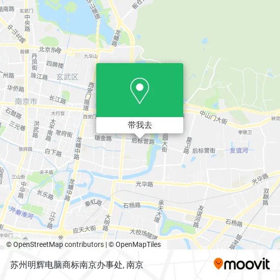 苏州明辉电脑商标南京办事处地图