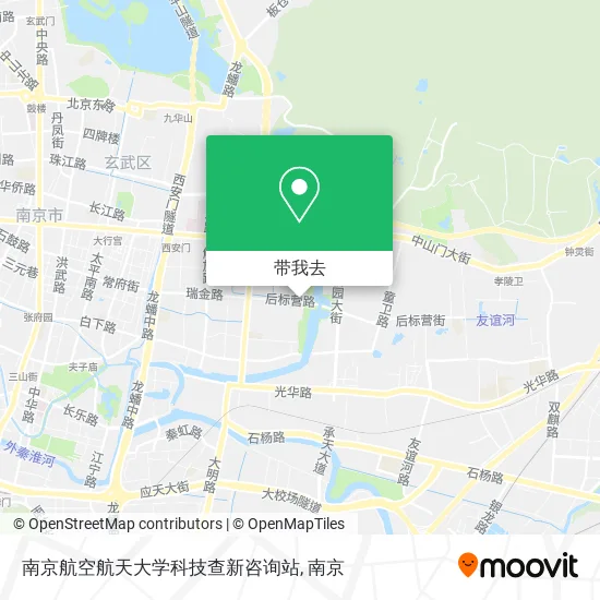 南京航空航天大学科技查新咨询站地图