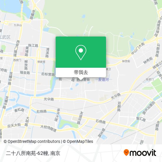 二十八所南苑-62幢地图