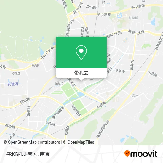 盛和家园-南区地图