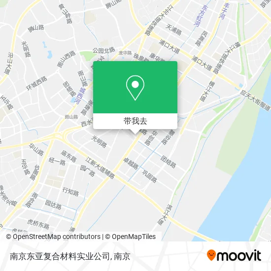南京东亚复合材料实业公司地图