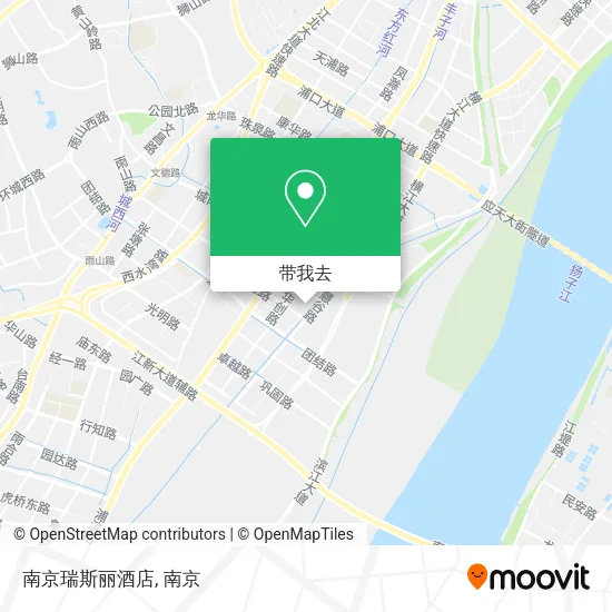 南京瑞斯丽酒店地图