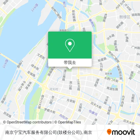 南京宁宝汽车服务有限公司(鼓楼分公司)地图