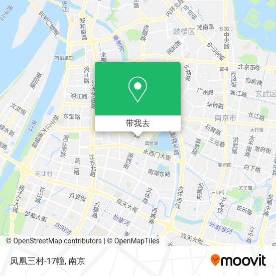凤凰三村-17幢地图