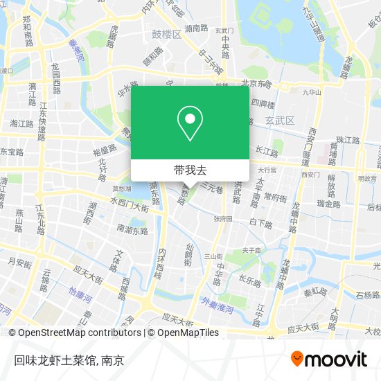 回味龙虾土菜馆地图