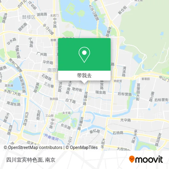 四川宜宾特色面地图
