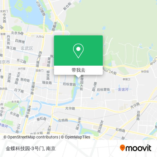 金蝶科技园-3号门地图